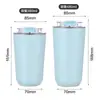 Taza de Acero Inoxidable 304 Engrosada con Aislamiento al Vacío, Aspecto de Alta Calidad, Portátil, para Coche, Taza de Café para Exteriores, Vaso de Agua Simple para el Hogar