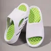 Pantuflas de Masaje de Pies para Interiores de Verano para Hombre, Antideslizantes, Cómodas, Talla Grande, Adecuadas para Usar al Aire Libre, Deportes y Sandalias de Playa