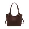 Bolso de Moda Estilo Coreano para Mujer 2026 Nuevo Bolso Cubo para el Trabajo Bolso Cruzado Casual de Hombro con Parches de Moda
