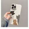 Cinco Gatos Son Adecuados para Apple 17Promax Dibujos Animados Lindos Iphone16Pro Lente Cobertura Completa 15 Modelos Nuevos