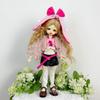 Abrigo para muñeca BJD de 6 puntos, vestido para muñeca de 30 cm, pantalón recto acampanado, vestido para muñeca fantasma.