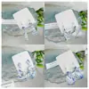 Nuevos Pendientes de Cerámica Azul y Blanco Estilo Chino Jingdezhen, Pendientes de Plata 925 Estilo Antiguo de Alta Gama, Lujo Accesible y Pendientes de Alta Gama