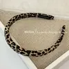 Scrunchie Retro de Moda para Otoño Temprano con Estampado de Leopardo para Mujer, Diadema de Esponja de Gama Alta, Goma para el Cabello de Mujer, Cuerda para el Cabello, Diadema Elegante