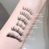 Pestañas Postizas Gegebear Sin Tallo y Sin Pegamento, Rizadas Naturalmente, Raíces Estéreo y Claras, Herramientas de Belleza, Pestañas Postizas Transfronterizas