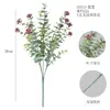 Cientos de Populares Ramilletes de Eucalipto Artificial para Patios Exteriores y Jardines, Arreglos Florales, Decoración Suave, Paisajismo, Plantas Verdes Simuladas, Flores Artificiales