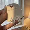 Colección de Pendientes de Hueso de Titanio Estilo Coreano, Pendientes de Lujo Ligero con Lazo para Mujer, Accesorios Sencillos para Orejas con Pasador de Plata S925