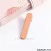 Clipes Sólidos de 5 peças, cabeça redonda, alargados, texturizados, na cor macaron, presilhas fofas e doces para franja, presilhas laterais, presilhas base criativas feitas à mão