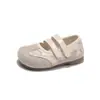 Zapatos Mary Jane de Moda para Bebé 2026 Nuevo Estilo Primavera y Otoño Malla Transpirable para Niñas Suela Suave Baja Versátiles Zapatos Casuales