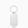 Regalos Personalizados DIY Acero Inoxidable Acero de Titanio Agujero Interior de Colores Color de Marca Militar Joyería que Conserva el Color Accesorios para Llaveros Etiqueta Ligera