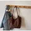 Bolso Transfronterizo de Gamuza para Mujer Gran Capacidad 2026 Nuevo Otoño Versátil Bolso de Hombro Cruzado Casual para el Trabajo Bolso Cubo