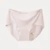 Ropa interior de seda de morera 100% Modal para mujer, 80 unidades, de tiro alto, adecuada para el hogar y los desplazamientos, Bragas de seda, Se puede marcar