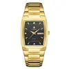Wwoor Nuevo Modelo 8837 Reloj para Hombre Moda de Negocios Reloj para Hombre Cuarzo Impermeable Cuadrado Reloj para Hombre Venta Directa de Fábrica