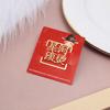 Broche marcador de literatura y arte retro de aleación, futuros candidatos brillantes envían un mensaje, la temporada de graduación debe aprobar el examen, pequeños obsequios, accesorios