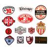 Junle Novo Estilo Hot Cloth Sticker Bordado Badge Cloth Sticker Roupas Patch Sticker Skull Cloth Etiqueta Etiqueta Cloth Sticker Adesivo Decorativo