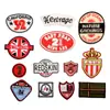 Novos Adesivos de Tecido Termocolantes Prontos da Yiduo, Emblemas Bordados, Adesivos de Tecido, Patches para Roupas, Etiquetas de Tecido de Caveira, Adesivos de Tecido, Adesivos Decorativos