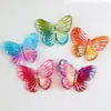 Accesorios para el Cabello Colgante para Funda de Teléfono Móvil DIY Bolsa Pegamento Cremoso Mariposa Galvanizada Acrílico Fantasía Material Accesorios al por Mayor