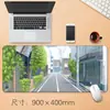 Venda Direta de Fábrica Mouse Pad Grande para Escritório Mouse Pad de Mesa com Vista Urbana de Anime Antiderrapante Impermeável Borda com Travamento de Precisão Mouse Pad
