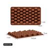 Molde de silicona para chocolate, pudín, piruleta, fondant, gelatina, galleta, pastel, mousse, molde de silicona para dulces