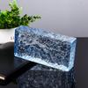 Ladrillo de Vidrio Colorido Ladrillo de Cristal Pared Divisoria Baño Rojo de Internet Arte Sala de Estar Pantalla Transparente Patrón Hielo Ladrillo Sólido