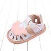 Sapatos de bebê moda sapatos com sola de borracha 0-12 meses bebê menina sapatos princesa concha bico fechado sandálias sapatos de bebê BB3014
