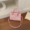Bolso Cuadrado Pequeño Texturizado de Alta Calidad al por Mayor para Mujer, Nuevo Estilo Verano 2026, Bolso de Hombro Color-Blocking de Lujo Ligero, Bolso Cruzado para Viajes