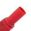 Tubo de lápiz labial de plástico con tapa redonda y cuadrada, venta al por mayor de fábrica, material de embalaje, moldeo por inyección a presión, tubo de lápiz labial pesado, tubo vacío