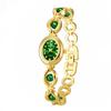 Bs Novo Mais Vendido Venda Direta de Fábrica Exportação Jade Verde Cristal de Jade Versátil Transmissão ao Vivo Pulseira Relógio Fa1685