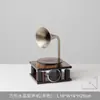 Gramófono Retro Vertical Simple Disco de Vinilo Lujo Ligero Adorno Creativo Modelo Escritorio Sala de Estudio Modelo Sala Venta
