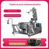 Máquina de fritar açúcar a gás grande Panela de ferver açúcar totalmente automática Longze Frigideira de mexer e fritar açúcar enrolado em espinheiro