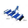 Cabezal de Succión de Aguas Residuales para Piscina Transfronteriza de 14 pulgadas con Cepillo Lateral, Plato de Succión de Aguas Residuales, Herramienta de Limpieza para Estanques de Peces y Baños, Accesorios para Máquina de Succión de Aguas Residuales