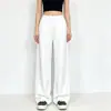 Pantalones deportivos de chándal versátiles de moda para mujer, talla grande, estilo americano de otoño, pantalones grises de pierna ancha, pantalones casuales fluidos para jóvenes, modernos