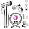 Set de Acompañamiento para Inodoro Doméstico 304 con Una Entrada y Dos Salidas, Válvula Desviadora, Válvula Triangular, Bidé de Baño, Potenciador de Alta Presión 1