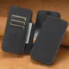 Adecuado para Funda de Teléfono Móvil Iphone18Promax, Tapa Flip, Ranura para Tarjeta, Soporte de Carga Inalámbrica Magnético Magsafe Funda de Cuero