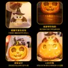 Decoração de Halloween Infantil Feita à Mão Saco de Materiais DIY Atividade Temática para Festa de Jardim de Infância Barra Adereços Lanterna de Abóbora