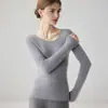 Super valoriza a silhueta, novo suéter de outono 100% cashmere para mulheres, gola redonda, caimento justo, suéter de malha fina para usar como base, que afina a silhueta