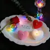 Velas con Forma de Corazón en Rejilla, Nuevo Diseño de Moda, Decoración para el Hogar Perfumada, Accesorios para Fotos, Velas Perfumadas Rosas de Alta Estética