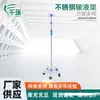 Soporte Móvil para Suero Doméstico, Soporte de Infusión de Acero Inoxidable Engrosado, Soporte de Suero Telescópico Ajustable para Clínicas, Uso Médico