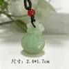Ágata Jade Lacado Pintado Hebilla Ping'an Candado Ruyi Colgante Adorno Popular Collar Versátil Suministro Directo de Fábrica Generación de Tráfico Al por Mayor