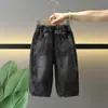 0948 Jeans para Niños 2026 Otoño Nuevo Pantalones de Niño Pierna Ancha Largos Bebé Primavera Otoño Ropa para Niños de Moda