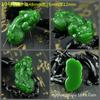Jade de Hetian de Xinjiang Jaspe Verde Espinaca Esquina Exterior Colgante Jade Colgante de Jade Apertura de Ventas Regalo Modelo de Transmisión en Vivo