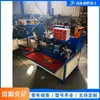 Máquina de roscar de três eixos com tubo oco e recartilhado, máquina de roscar hidráulica automática, equipamento de recartilhamento reto para haste de rosca de conexões de tubo