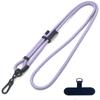 Cordón para teléfono móvil de 8 mm de grosor, retráctil, ajustable, para el cuello, antipérdida