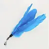 Cabeza de Repuesto Popular para Caña de Juguete para Gatos con Plumas Flotantes Grandes y Cascabel, Accesorios para Caña de Juguete Teaser para Gatos al por Mayor