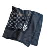 Estilo Xiao Xiang Retro Simple Estilo Coreano Lunares Cuadro Pequeño Dulce Moderno Bufanda Decorativa Profesional para Dama Regalo de Cumpleaños
