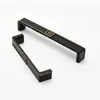 Nova maçaneta de porta em liga de zinco moderna simples cobre antigo chinês antigo maçaneta de ferragem para móveis de armário