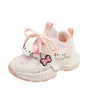 Zapatos para Niña 2026 Primavera Nuevo Modelo Zapatos Deportivos Transpirables de Doble Malla para Niños Zapatos para Correr para Niña Suela Suave Zapatos de Papá Zapatos para Niños