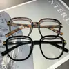Gafas Retro con Estampado de Leopardo Anti-Luz Azul para Mujer con Miopía Prescrita Gafas Profesionales Sin Maquillaje para Caras Grandes y Aspecto Adelgazante Monturas de Ojos