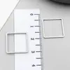 Acero Inoxidable DIY Marco para Colgante de Resina Corazón Estrella Polígono Marco para Dar Forma a Resina UV Accesorios para Joyería Collares