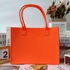 Bolso de fieltro, bolso de mano, bolso de tela personalizado