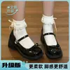 Sapatos de salto alto retro estilo francês para mulheres, nova coleção 2026, com laço e salto grosso, perfeitos com vestidos